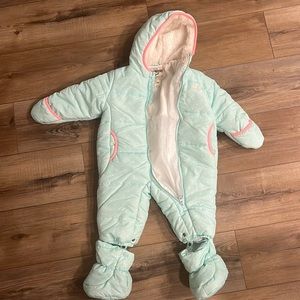 Baby girl oshkosh snow suit